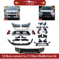 Hilux Reco Upgardeto 2021 Kit du Moyen-Orient 2016